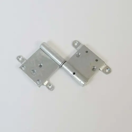 Hængsel med stort udlæg, galvaniseret